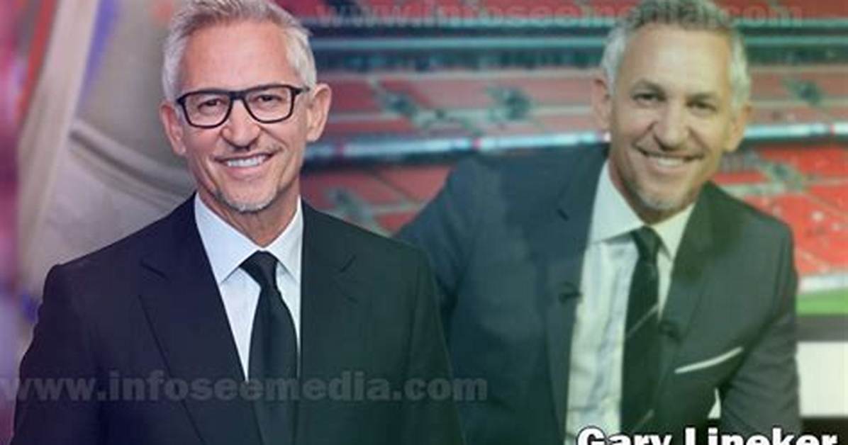 Gary Lineker Net Worth 2024, Age, Height, Bio, Birthday, Wiki!