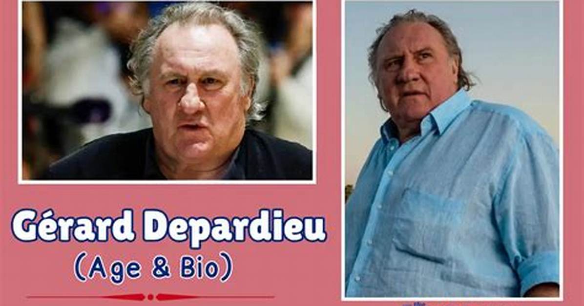 Gerard Depardieu - Net Worth, Age, Height, Birthday, Bio, Wiki!