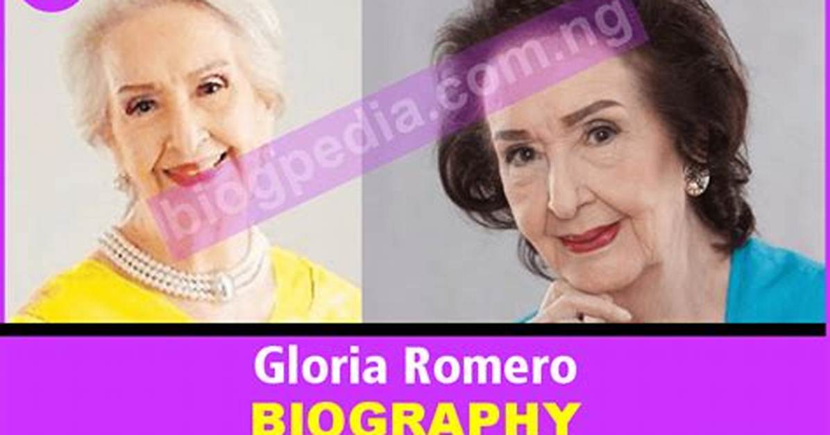 Gloria Romero - Net Worth, Age, Height, Birthday, Bio, Wiki!