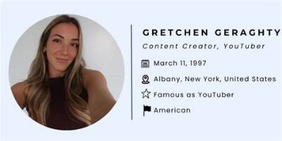 Gretchen Geraghty Net Worth, Age, Height, Bio, Birthday, Wiki!
