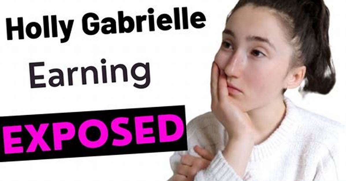 Holly Gabrielle White Net Worth, Age, Height, Bio, Birthday, Wiki!