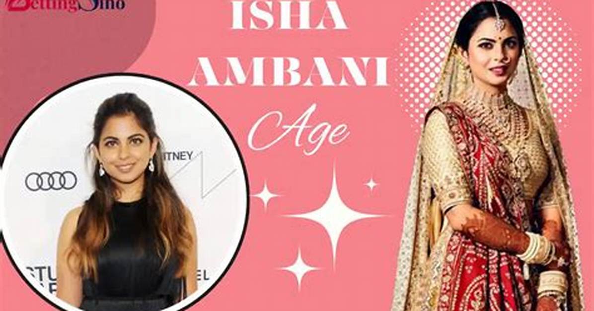 Isha Ambani Net Worth 2024, Age, Height, Bio, Birthday, Wiki!