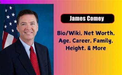 James Comey Net Worth 2024, Age, Height, Bio, Birthday, Wiki!