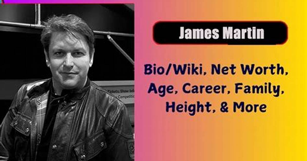 James Martin Charlton Net Worth, Age, Height, Bio, Birthday, Wiki!