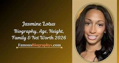 Jasmine Thomas Net Worth, Age, Height, Bio, Birthday, Wiki!