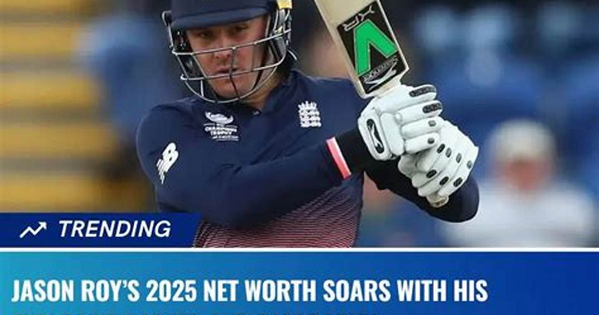 Jason Roy Net Worth, Age, Height, Bio, Birthday, Wiki!