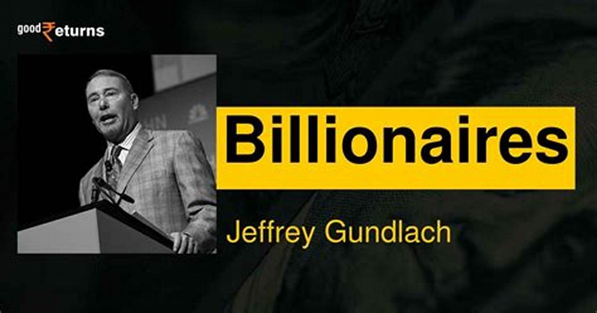 Jeffrey Gundlach - Net Worth, Age, Height, Birthday, Bio, Wiki!