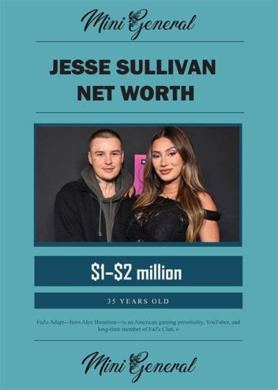 Jesse Sullivan Net Worth, Age, Height, Bio, Birthday, Wiki!