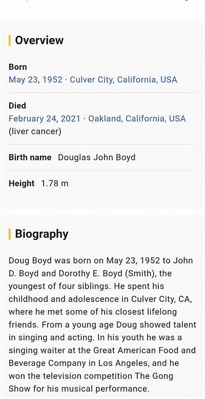 John Boyd Net Worth, Age, Height, Bio, Birthday, Wiki!