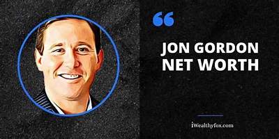 Jon Gordon Net Worth, Age, Height, Bio, Birthday, Wiki!