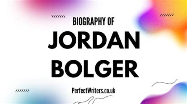 Jordan Bolger Net Worth, Age, Height, Bio, Birthday, Wiki!