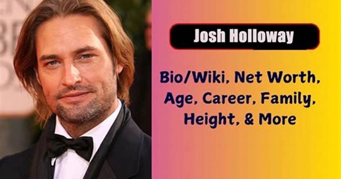 Josh Holloway Net Worth, Age, Height, Bio, Birthday, Wiki!