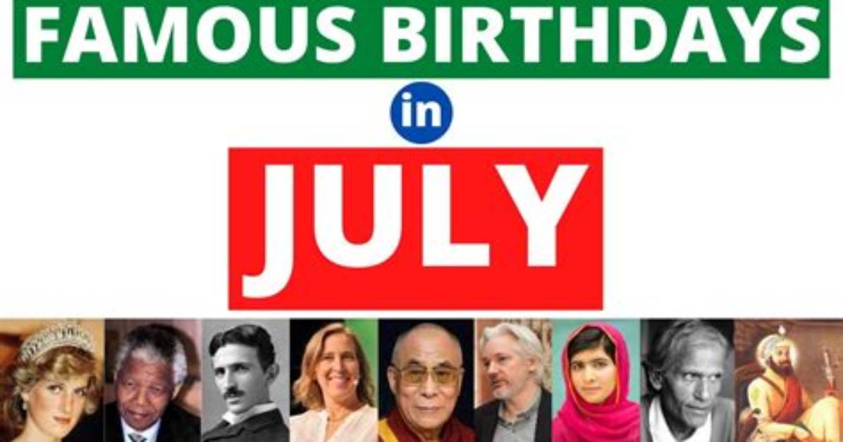 July 15 Famous Birthdays - All Famous Birthdays