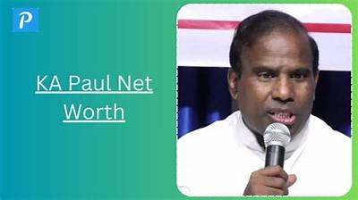 K. A. Paul Net Worth, Age, Height, Bio, Birthday, Wiki!