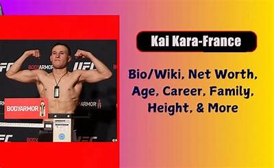 Kai Kara-France Net Worth, Age, Height, Bio, Birthday, Wiki!