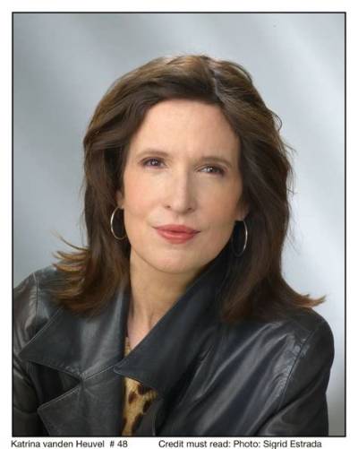 Katrina Vanden Heuvel Net Worth, Age, Height, Bio, Birthday, Wiki!