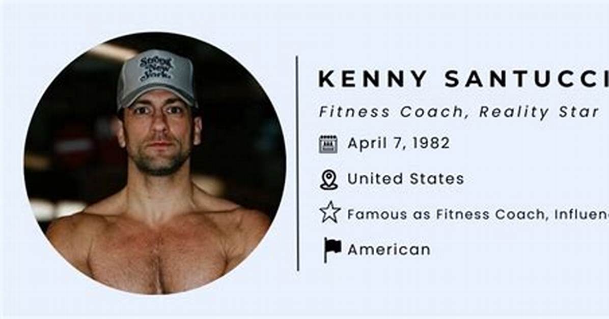 Kenny Santucci - Net Worth, Age, Height, Birthday, Bio, Wiki!