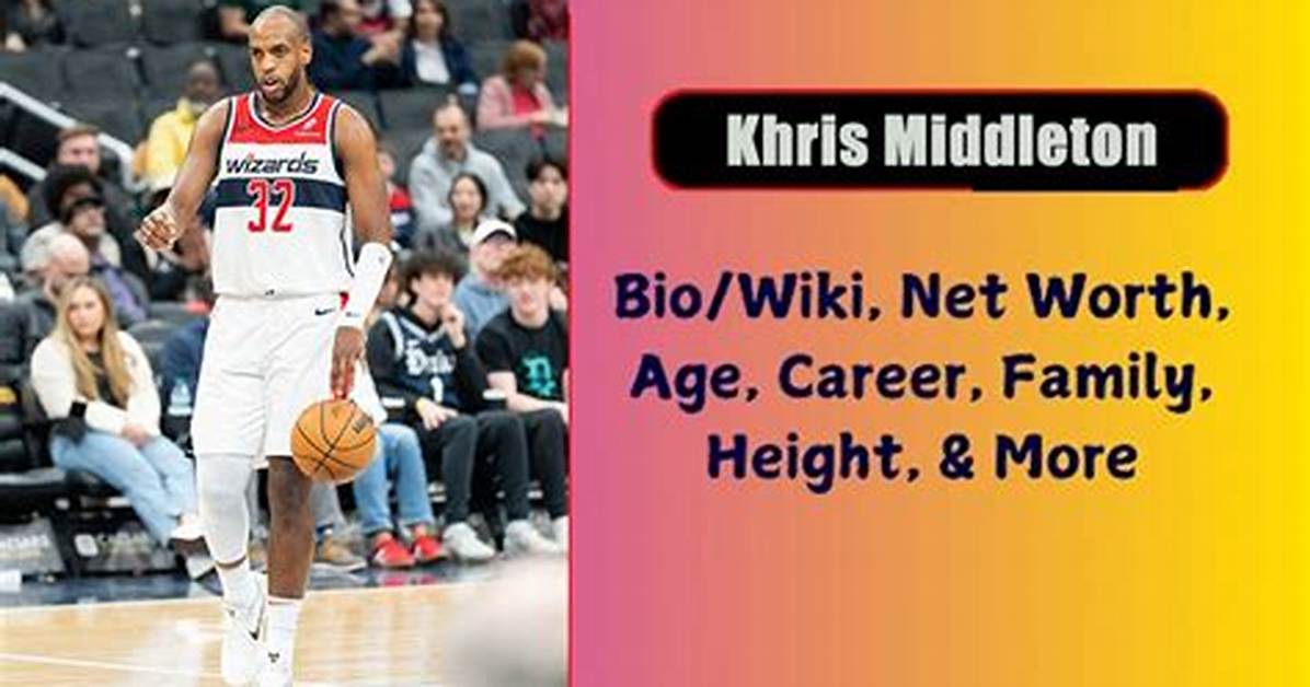 Khris Middleton - Net Worth, Age, Height, Birthday, Bio, Wiki!