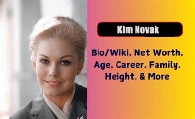 Kim Novak Net Worth, Age, Height, Bio, Birthday, Wiki!