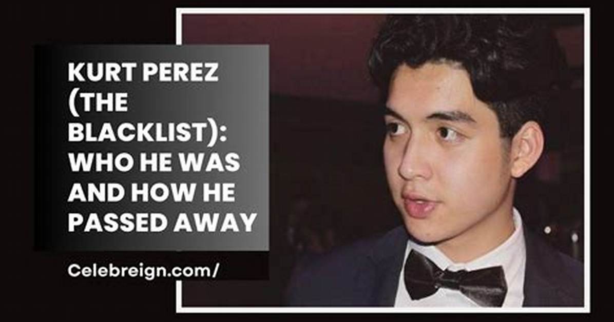 Kurt Perez Net Worth 2024, Age, Height, Bio, Birthday, Wiki!