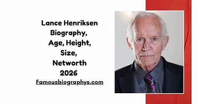 Lance Davis - Net Worth, Age, Height, Birthday, Bio, Wiki!