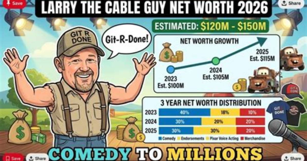 Larry the Cable Guy Net Worth, Age, Height, Bio, Birthday, Wiki!