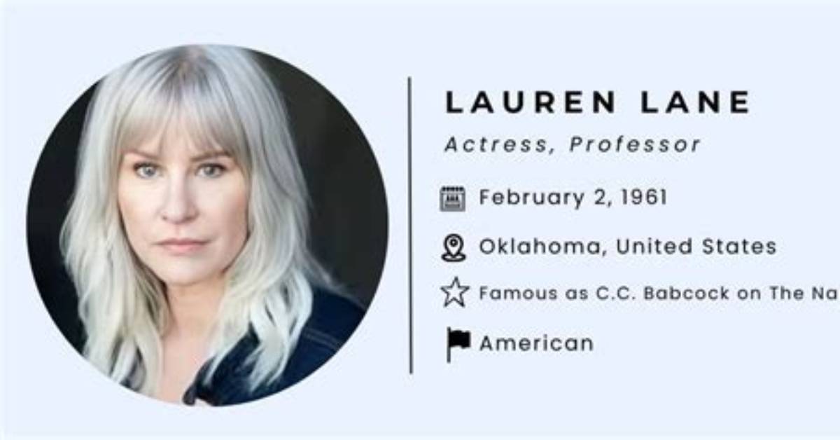 Lauren Lane Net Worth, Age, Height, Bio, Birthday, Wiki!