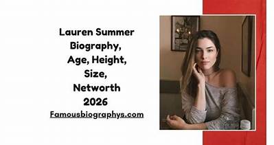 Lauren Lewis Net Worth, Age, Height, Bio, Birthday, Wiki!