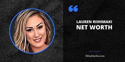 Lauren Riihimaki Net Worth, Age, Height, Bio, Birthday, Wiki!