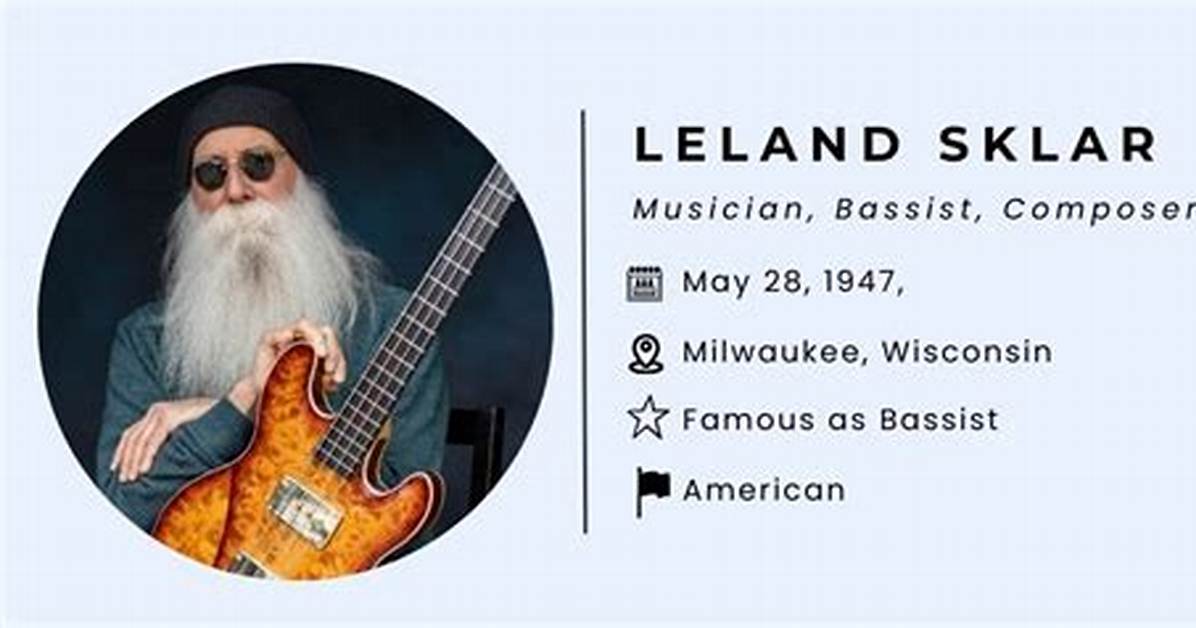 Leland Sklar Net Worth, Age, Height, Bio, Birthday, Wiki!
