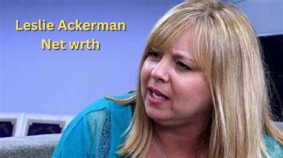 Leslie Ackerman Net Worth 2024, Age, Height, Bio, Birthday, Wiki!