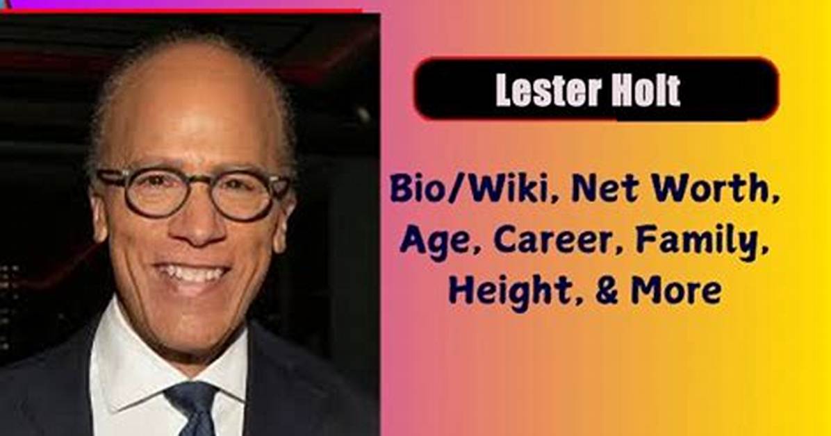 Lester More Net Worth, Age, Height, Bio, Birthday, Wiki!