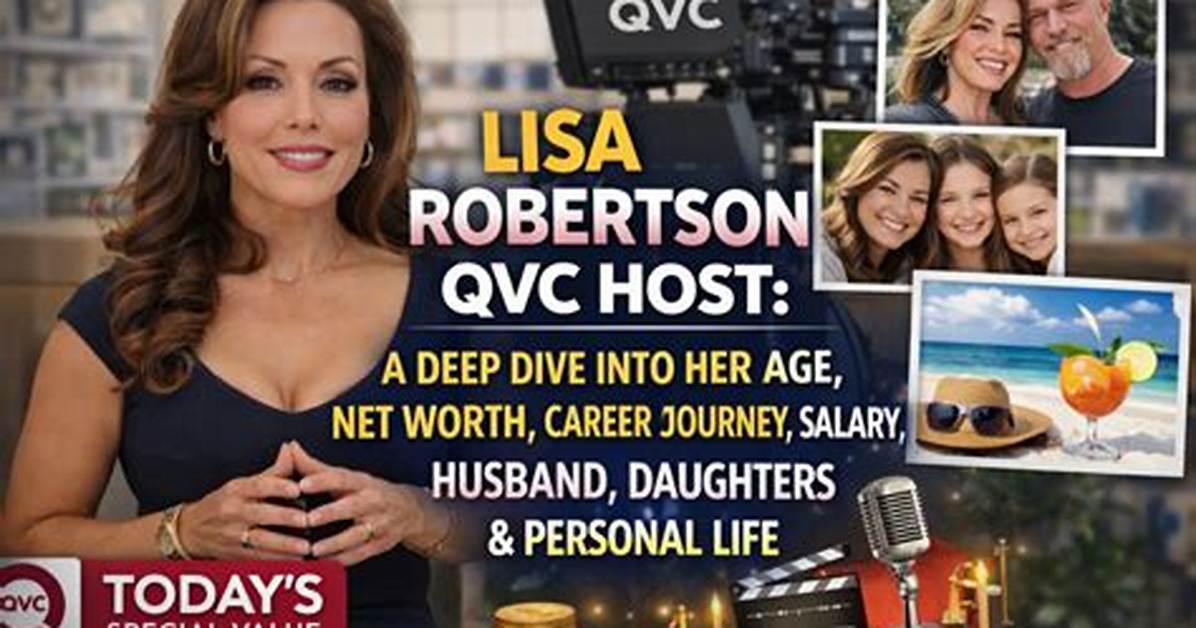 Lisa Robertson Net Worth 2024, Age, Height, Bio, Birthday, Wiki!