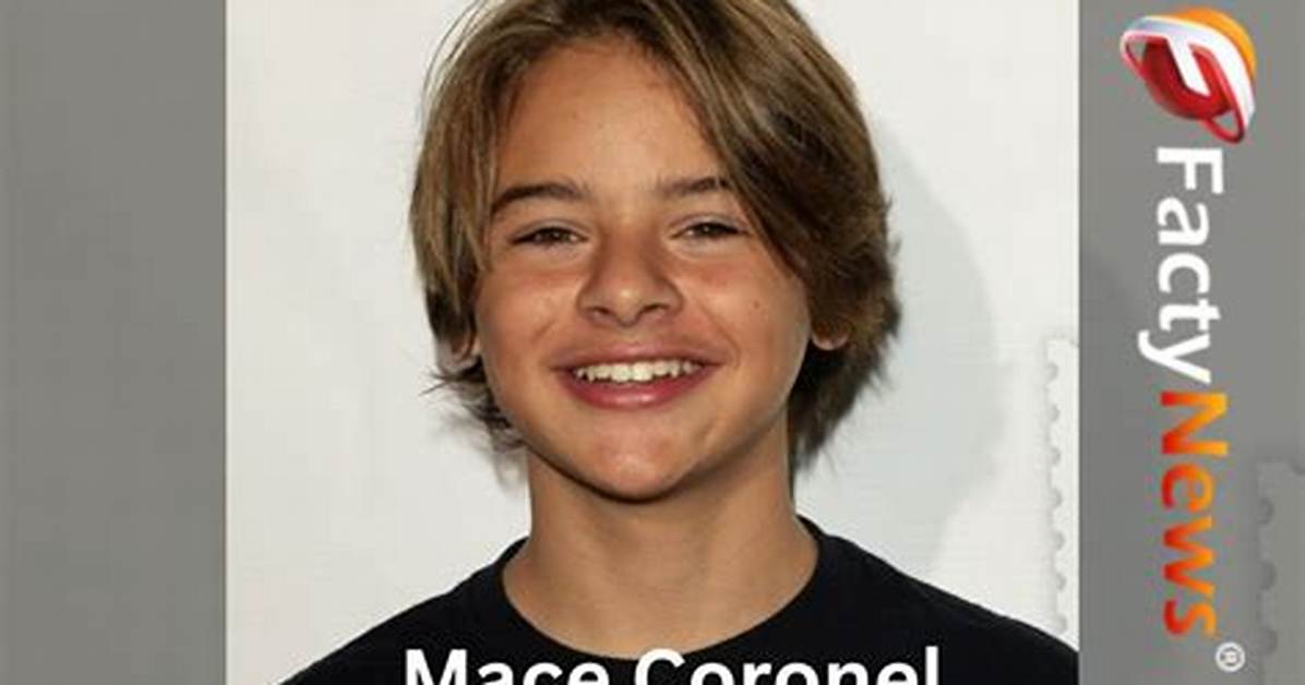Mace Coronel Net Worth, Age, Height, Bio, Birthday, Wiki!
