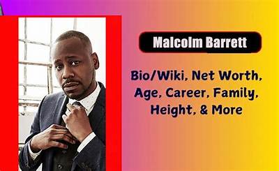 Malcolm Barrett Net Worth 2024, Age, Height, Bio, Birthday, Wiki!