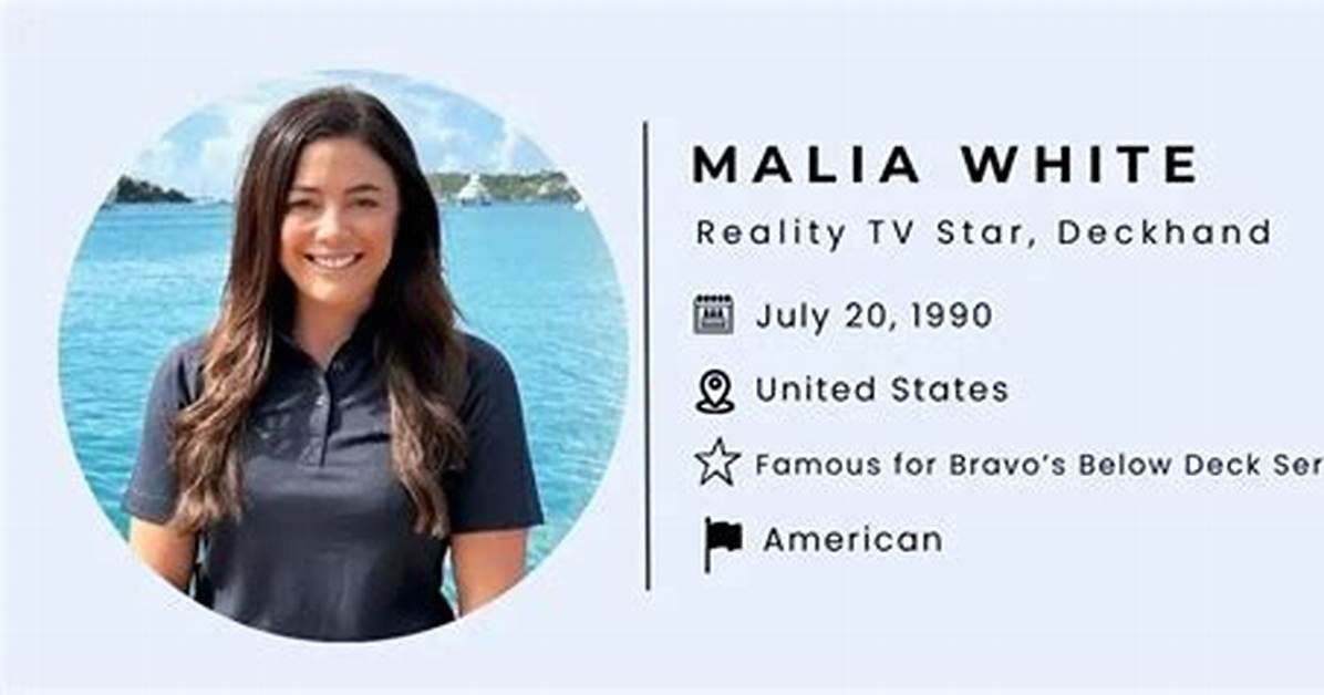Malia White Net Worth, Age, Height, Bio, Birthday, Wiki!