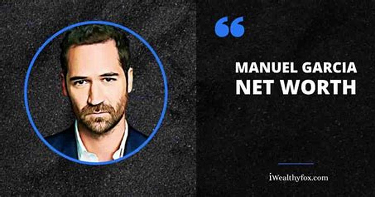 Manuel Garc%C3%Ada Rulfo Net Worth Age Height 400. Jpg