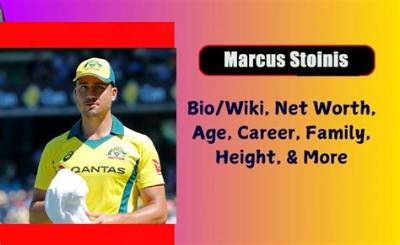 Marcus Stoinis Net Worth, Age, Height, Bio, Birthday, Wiki!