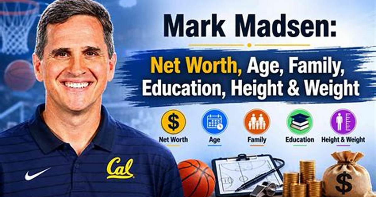 Mark Madsen Net Worth, Age, Height, Bio, Birthday, Wiki!