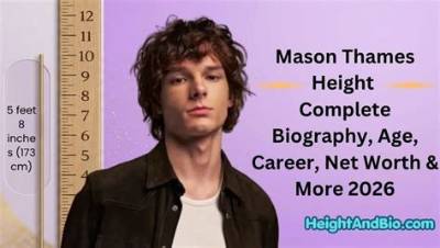 Mason Williams Net Worth, Age, Height, Bio, Birthday, Wiki!