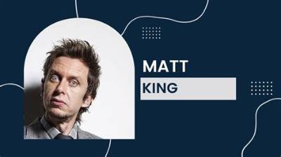 Matt King - Net Worth, Age, Height, Birthday, Bio, Wiki!