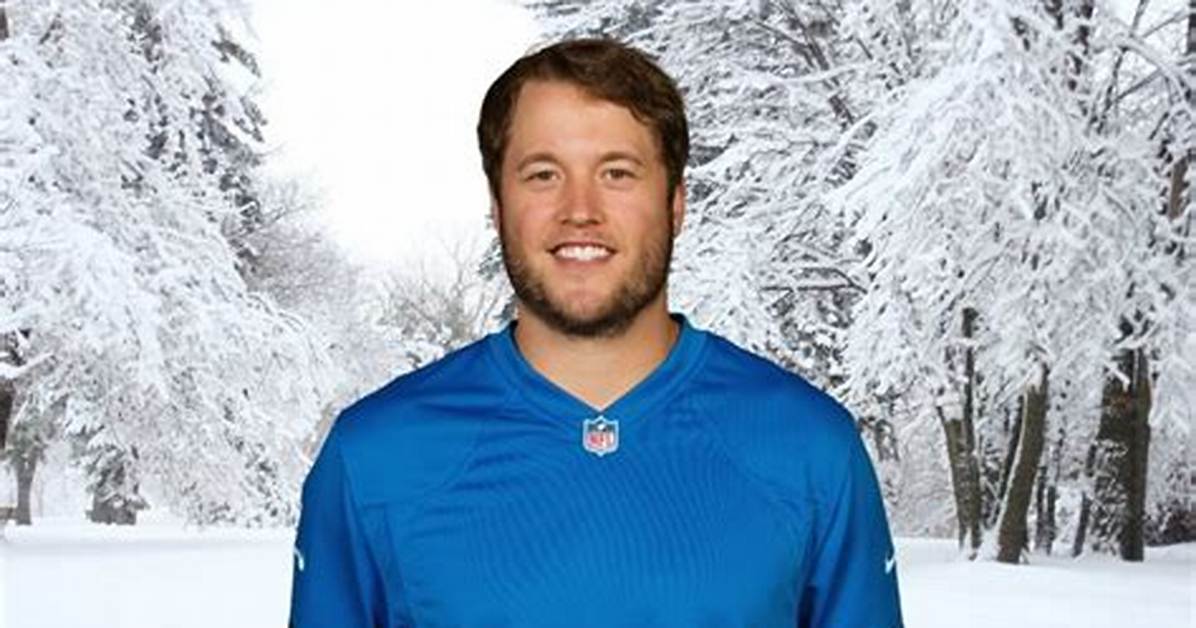Matthew Stafford Net Worth, Age, Height, Bio, Birthday, Wiki!