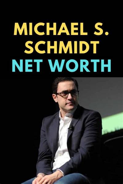 Michael S. Schmidt Net Worth 2024, Age, Height, Bio, Birthday, Wiki!