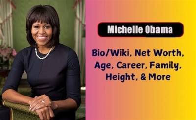 Michelle Obama - Net Worth, Age, Height, Birthday, Bio, Wiki!