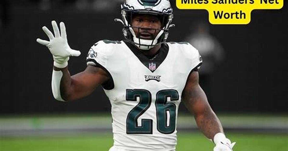 Miles Sanders Net Worth 2024, Age, Height, Bio, Birthday, Wiki!