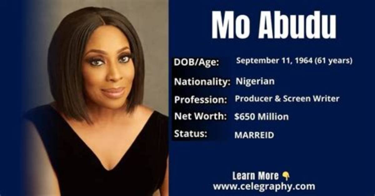 Mo Abudu Net Worth, Age, Height, Bio, Birthday, Wiki!