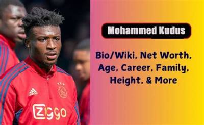 Mohammed Kudus Net Worth, Age, Height, Bio, Birthday, Wiki!