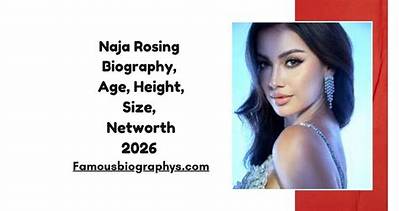 Naja Rickette - Net Worth, Age, Height, Birthday, Bio, Wiki!