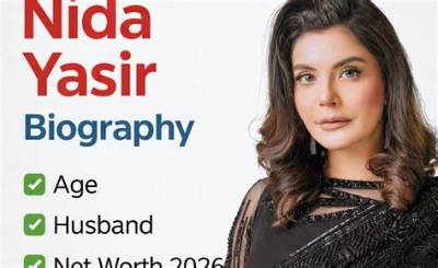 Nida Yasir - Net Worth, Age, Height, Birthday, Bio, Wiki!