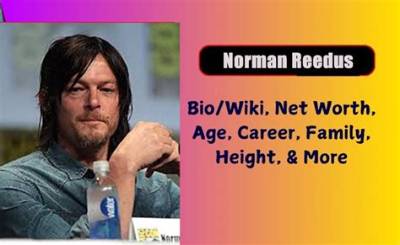 Norman Reedus Net Worth, Age, Height, Bio, Birthday, Wiki!